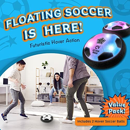 Let Loose Moose Hover Soccer Ball Set