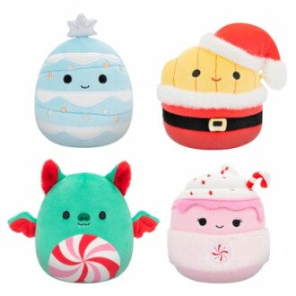 Squishmallows Original 5-Inch Holiday 4-Pack