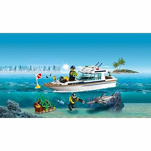 City Great Vehicles Diving Yacht Toy Boat