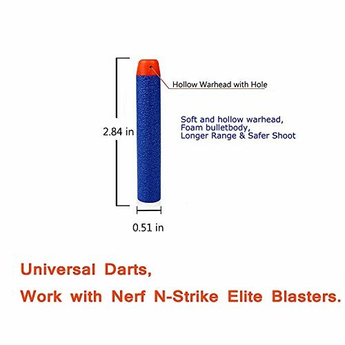 Universal dart compatible with Nerf N-Strike Elite Blasters.