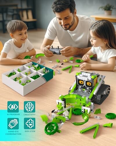5in1 STEM AI Robot Building Set