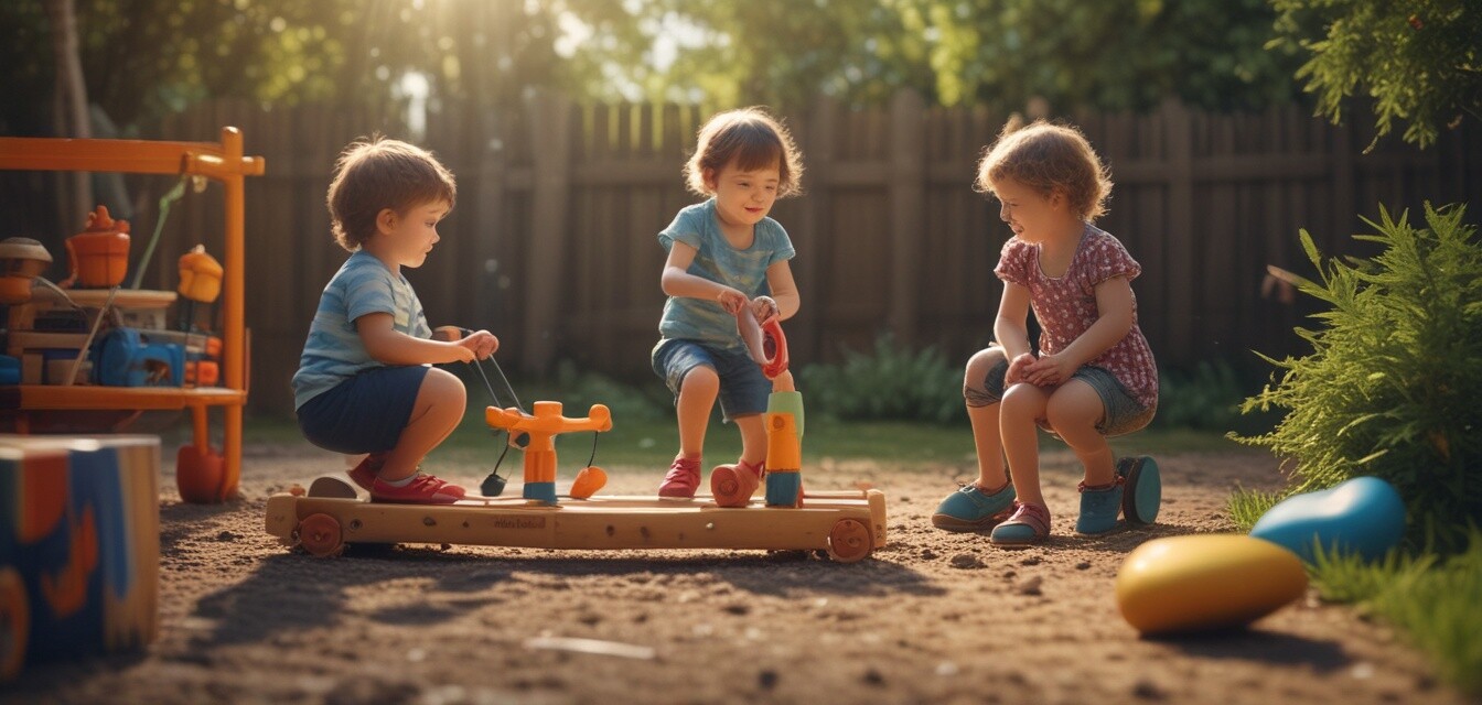 Kids Playing Outside